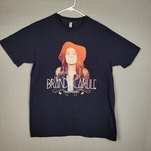 Brandi Carlie Band Tee Black 2015 Firewatcher Daughter Tour Merch Folk Americana